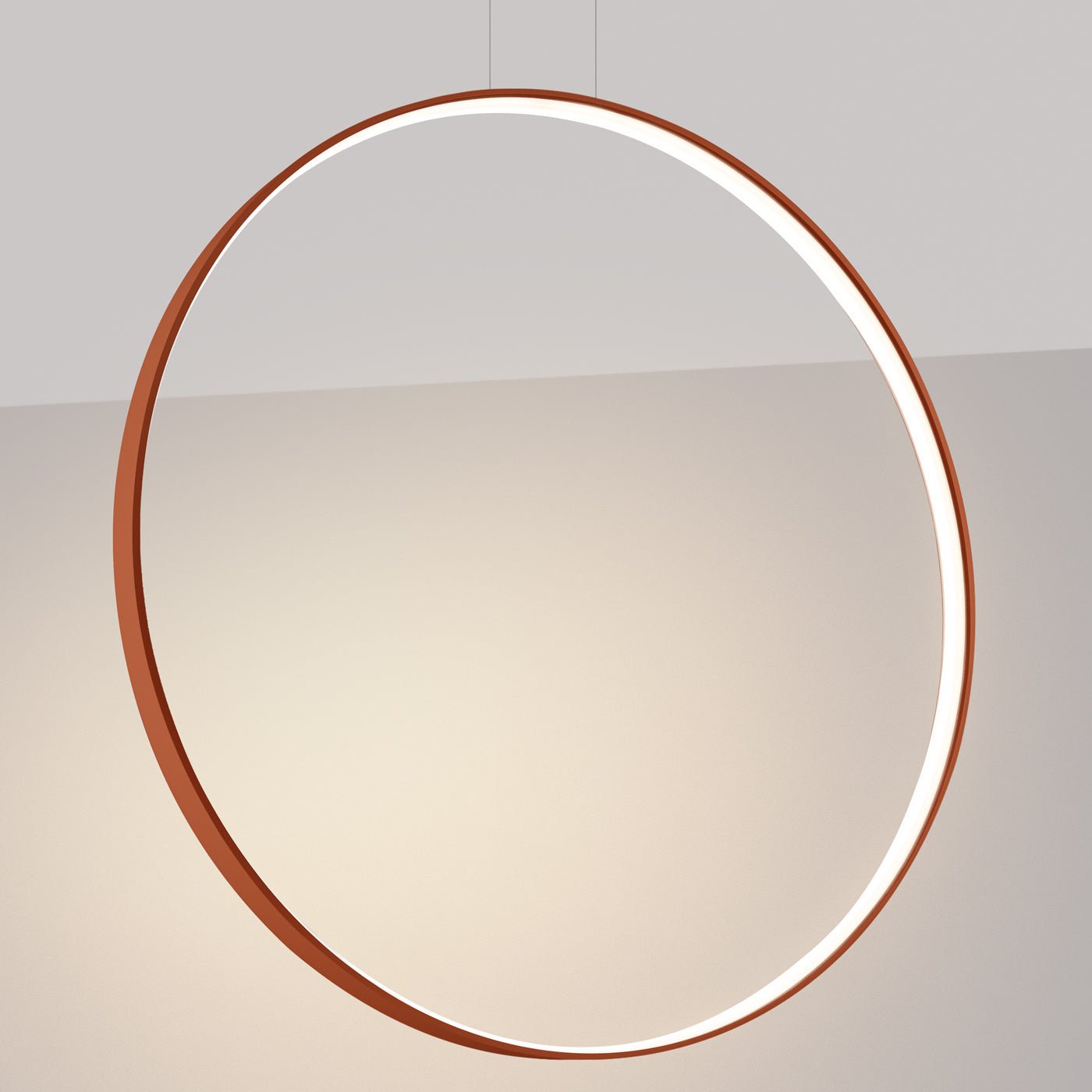 Pendelleuchte "RIO 110" 3000K – Pendelleuchte in Roter Ocker | Dexity Lichtdesign