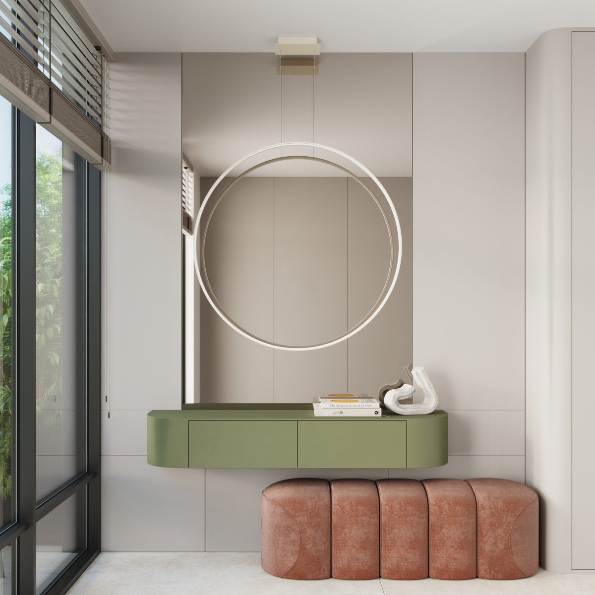 Pendelleuchte "RIO 110" 4000K – Pendelleuchte in Beige | Dexity Lichtdesign