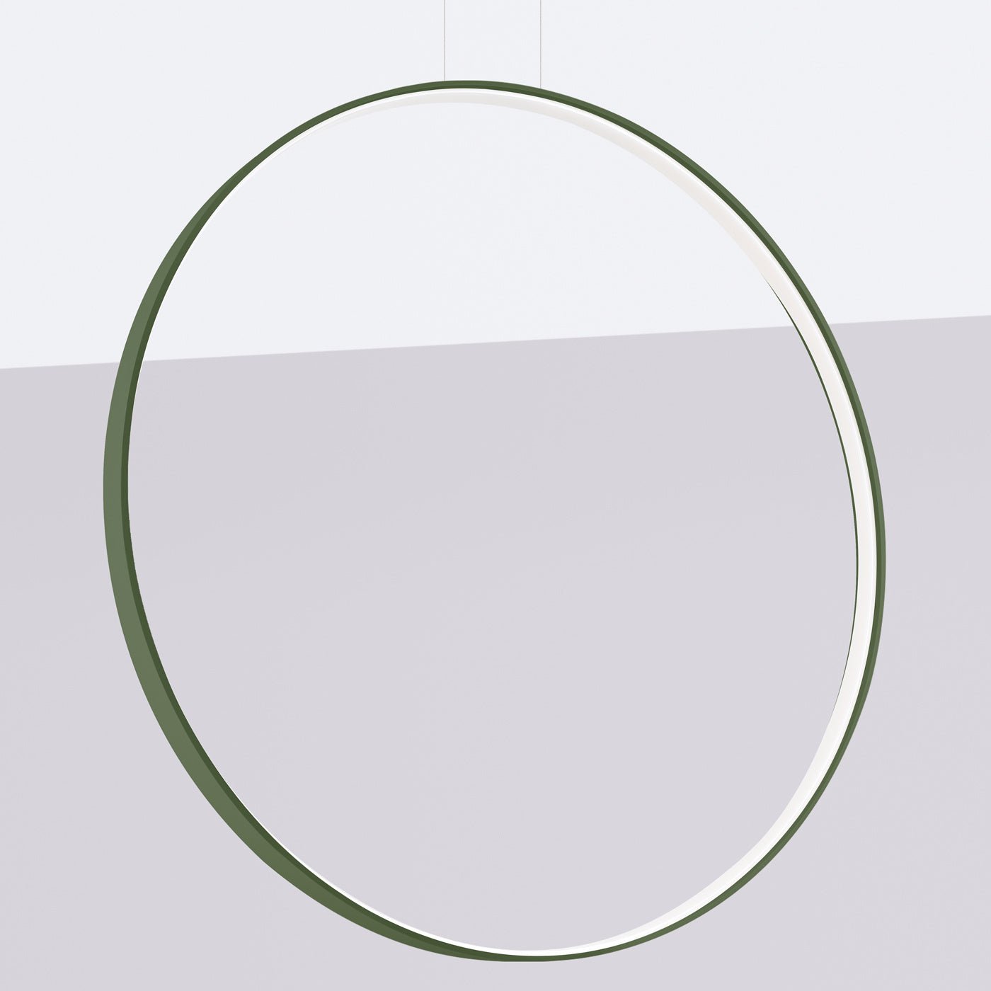 Pendelleuchte "RIO 110" 4000K – Pendelleuchte in Olivgrün | Dexity Lichtdesign