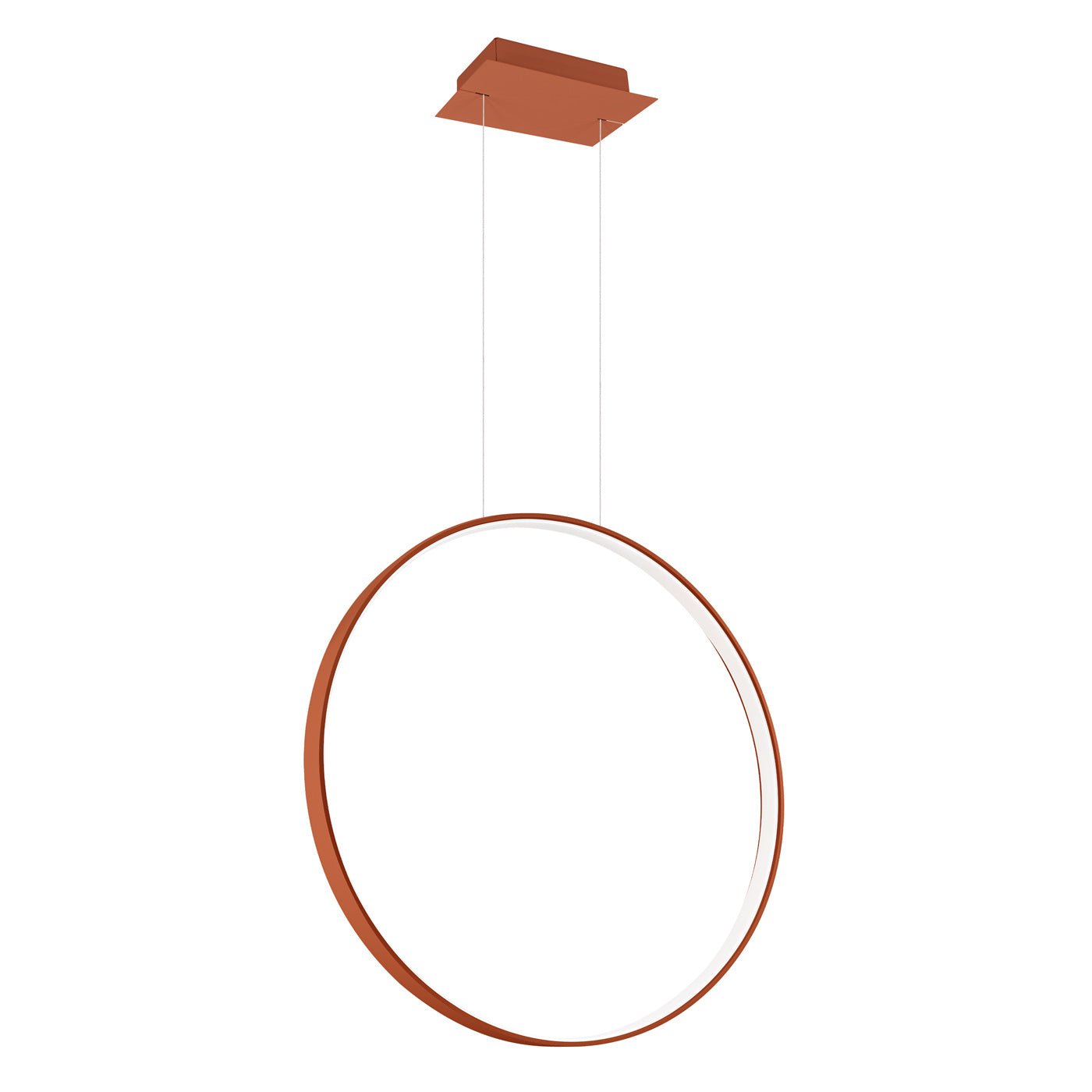 Pendelleuchte "RIO 55" 3000K – Pendelleuchte in Roter Ocker | Dexity Lichtdesign