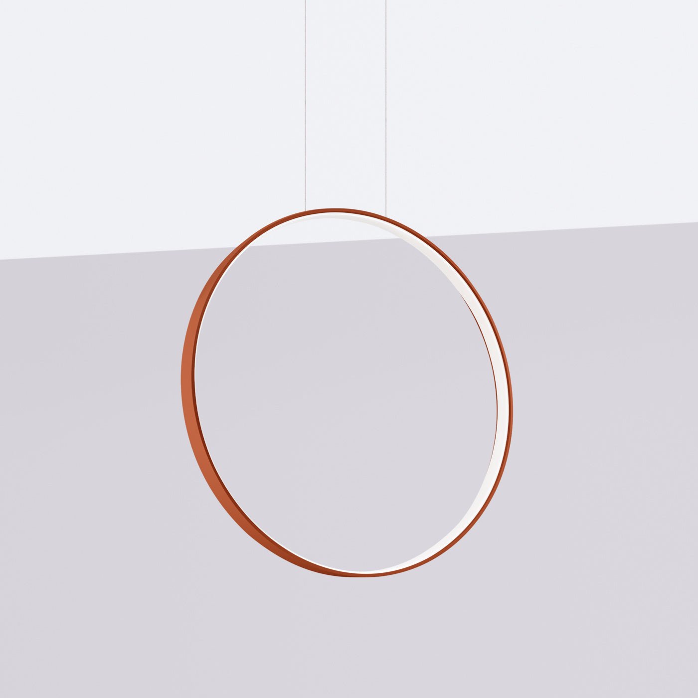 Pendelleuchte "RIO 55" 3000K – Pendelleuchte in Roter Ocker | Dexity Lichtdesign