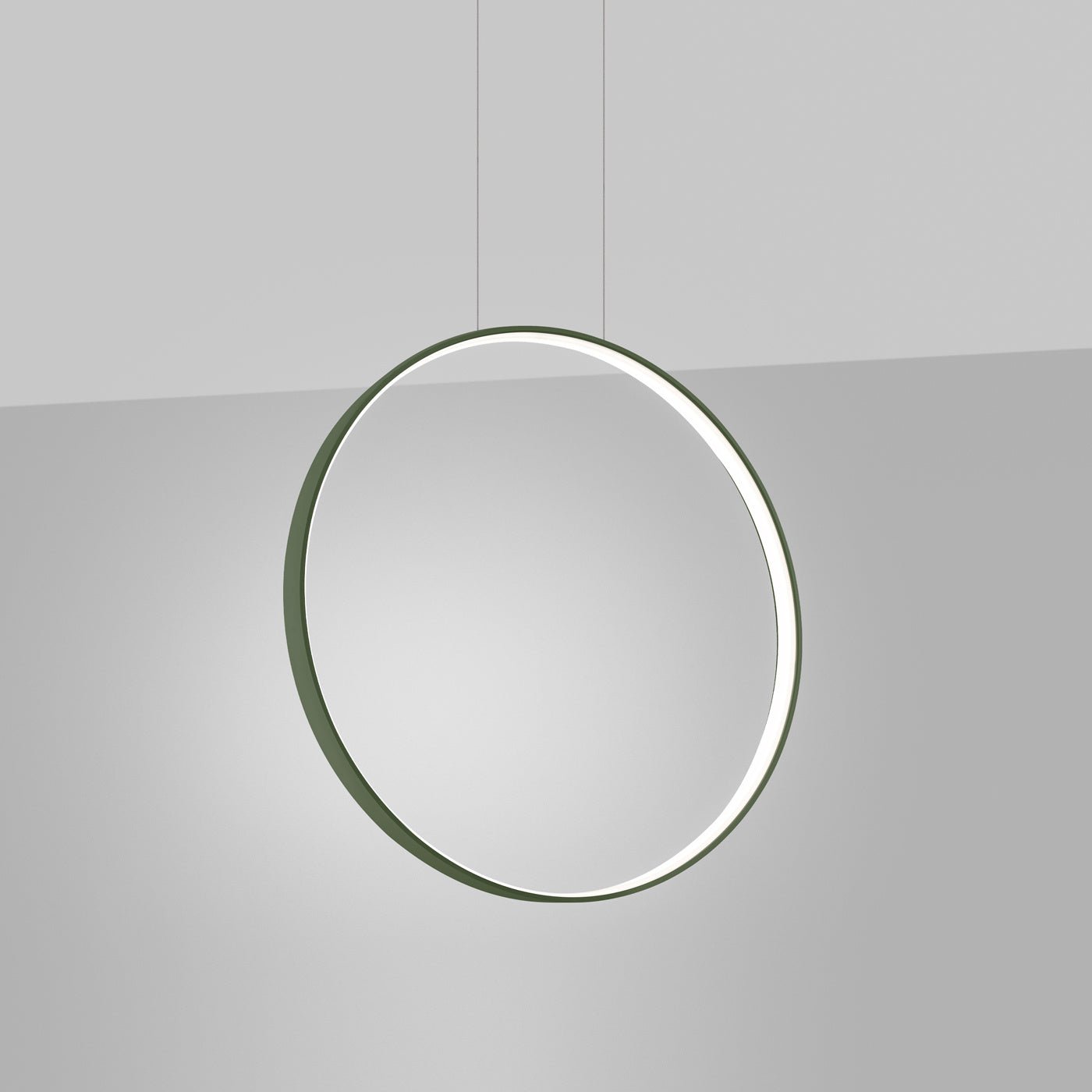 Pendelleuchte "RIO 55" 4000K – Pendelleuchte in Olivgrün | Dexity Lichtdesign