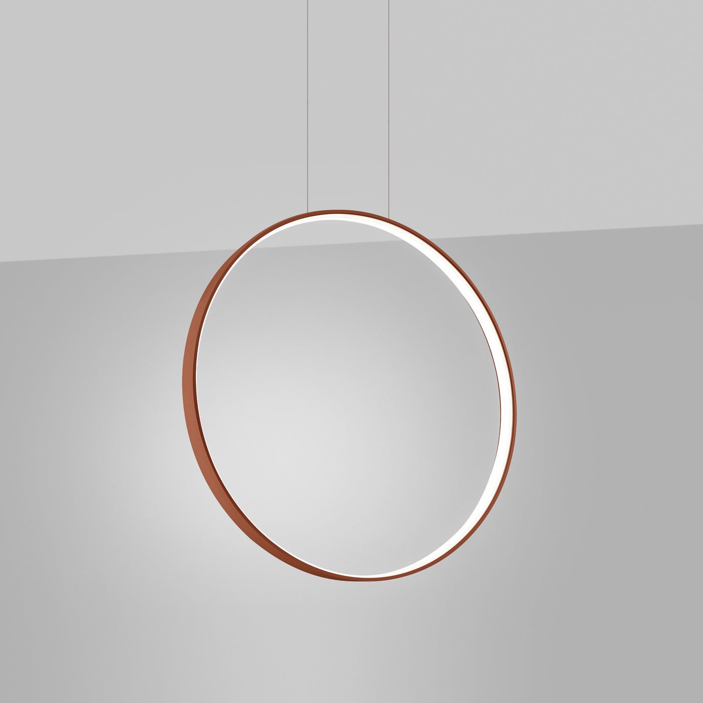 Pendelleuchte "RIO 55" 4000K – Pendelleuchte in Roter Ocker | Dexity Lichtdesign