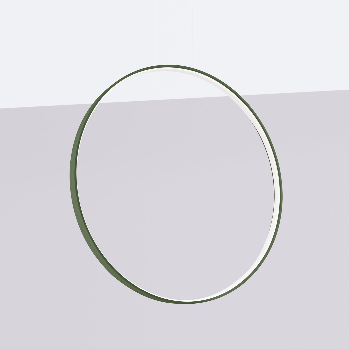 Pendelleuchte "RIO 78" 3000K – Pendelleuchte in Olivgrün | Dexity Lichtdesign