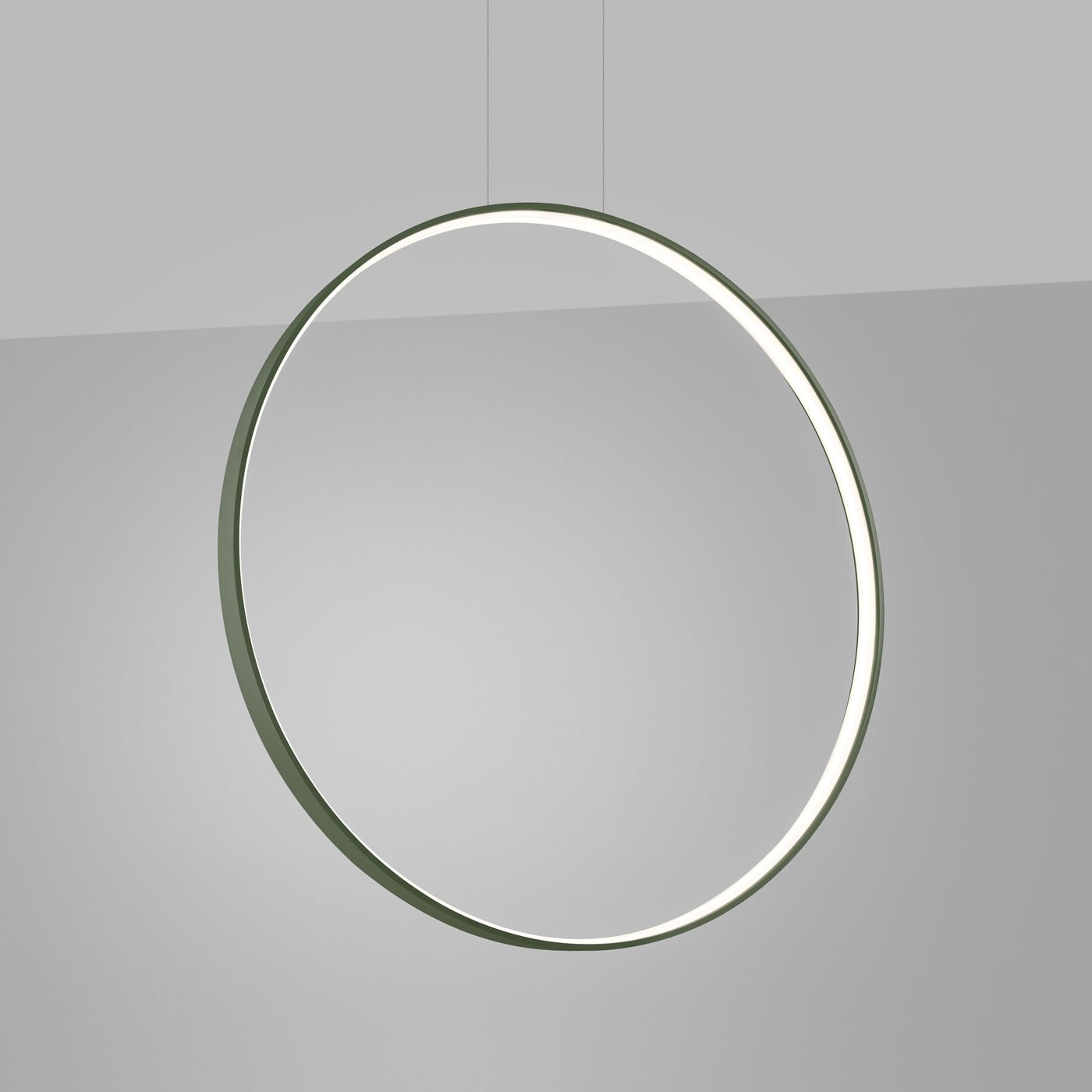 Pendelleuchte "RIO 78" 4000K – Pendelleuchte in Olivgrün | Dexity Lichtdesign