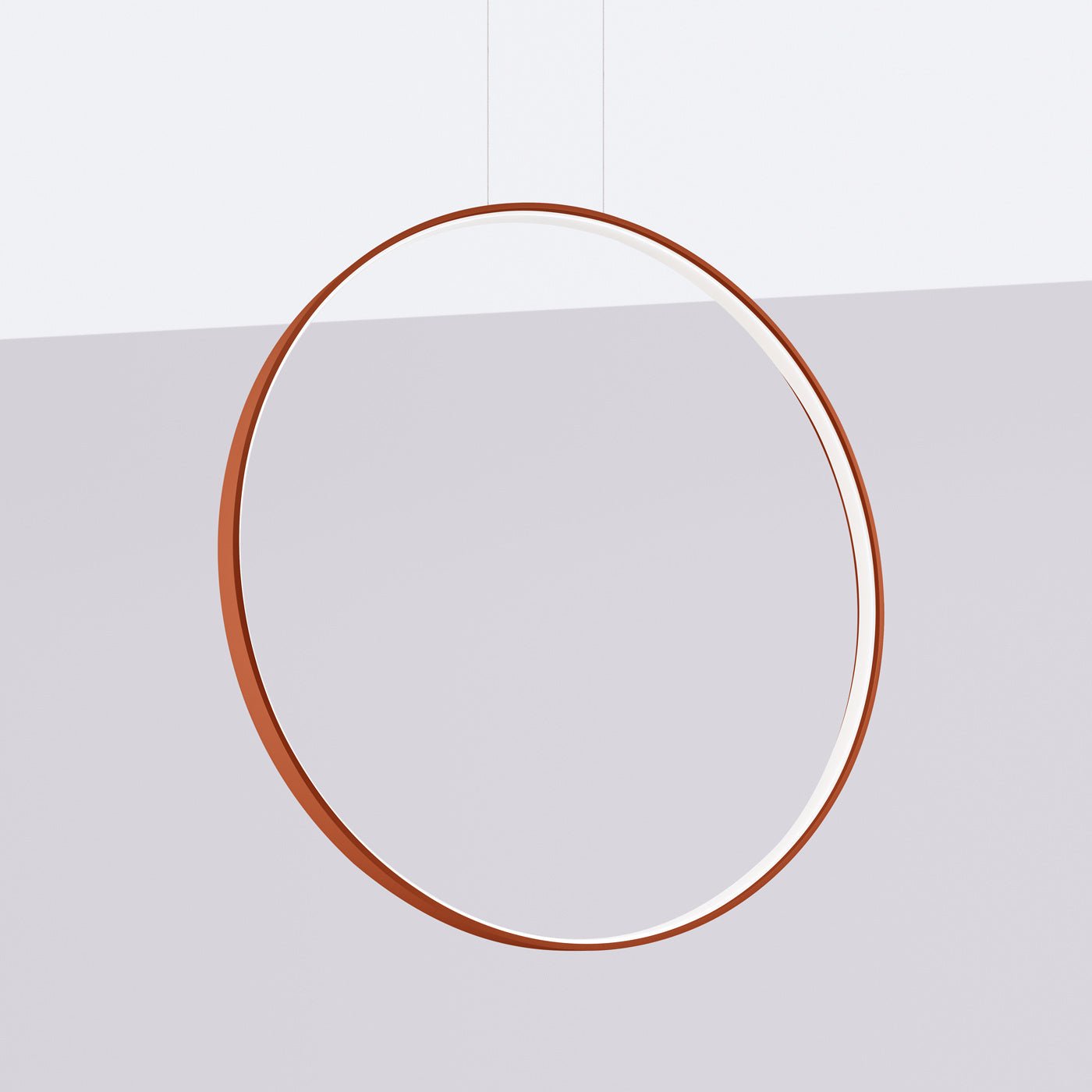 Pendelleuchte "RIO 78" 4000K – Pendelleuchte in Roter Ocker | Dexity Lichtdesign