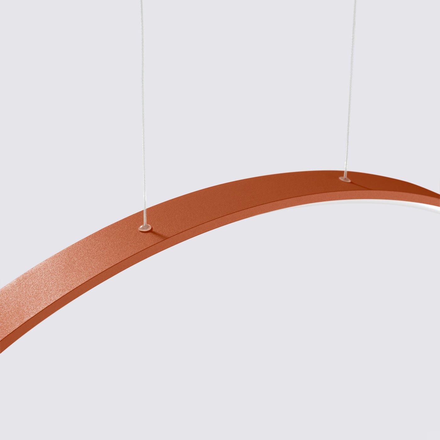 Pendelleuchte "RIO 78" 4000K – Pendelleuchte in Roter Ocker | Dexity Lichtdesign