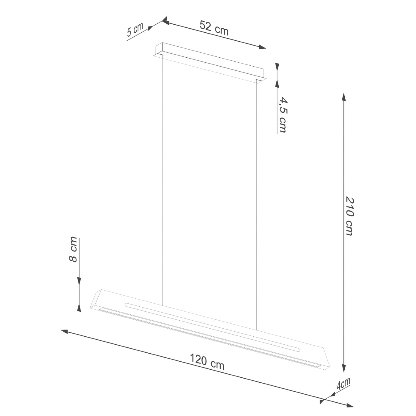 Pendelleuchte "SKOG 150" 4000K – Pendelleuchte in | Dexity Lichtdesign