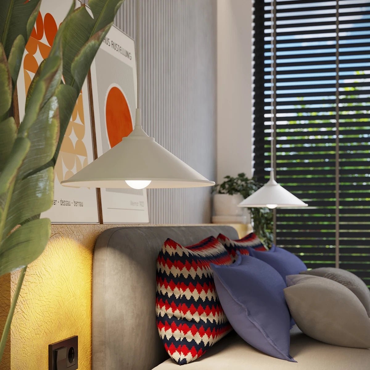 Pendelleuchte "ZUMA" – Pendelleuchten in Weiß | Dexity Lichtdesign