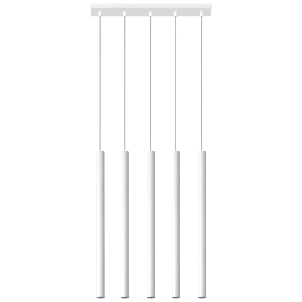 Pendelleuchten "PASTELO 5L" – Pendelleuchten in Weiß | Dexity Lichtdesign