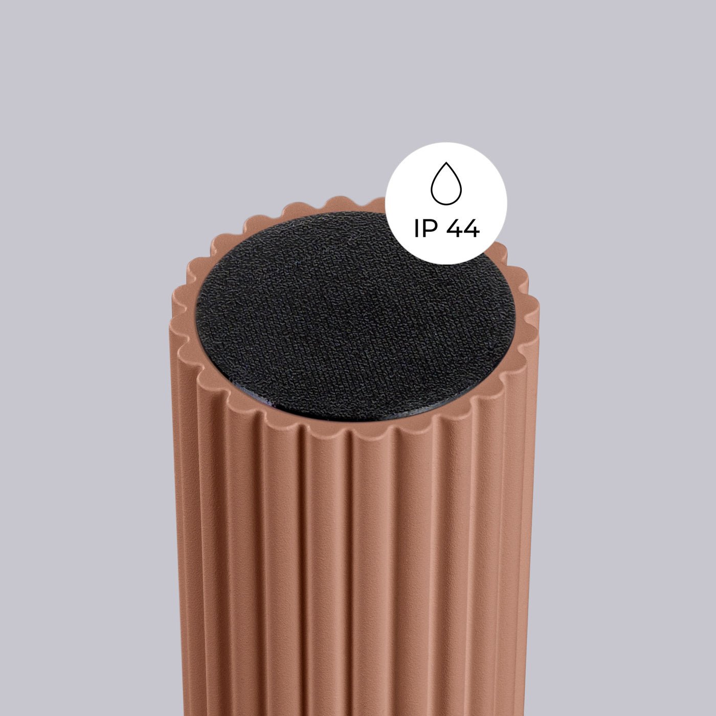 Plafond "HALO" (IP44) – Deckenleuchte in Mokka | Dexity Lichtdesign