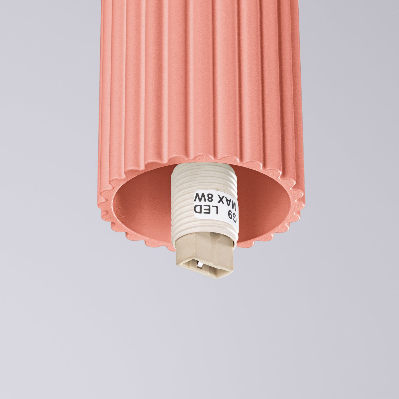 Plafond "HALO" (IP44) – Deckenleuchte in Apricot | Dexity Lichtdesign