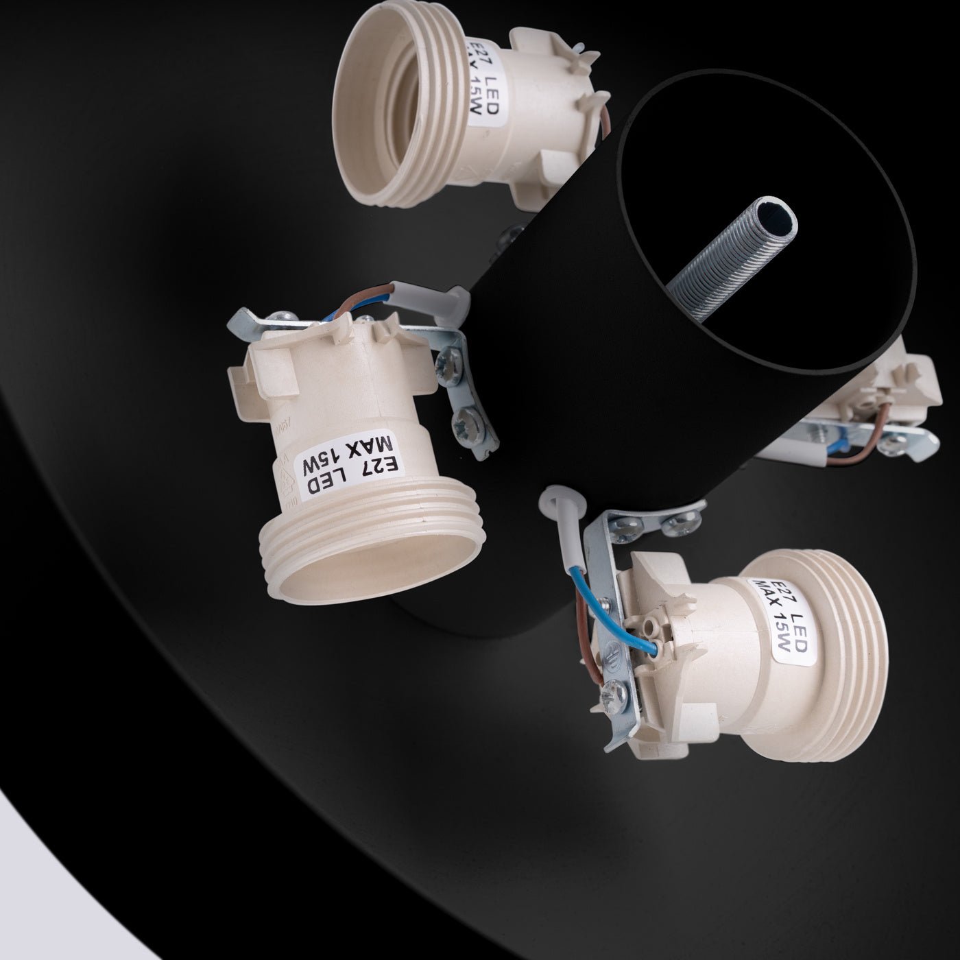 Plafond "OMIQ" – Deckenleuchte in Schwarz | Dexity Lichtdesign