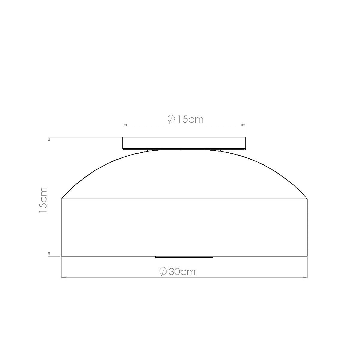Plafond "OMIQ" – Deckenleuchte in Schwarz | Dexity Lichtdesign