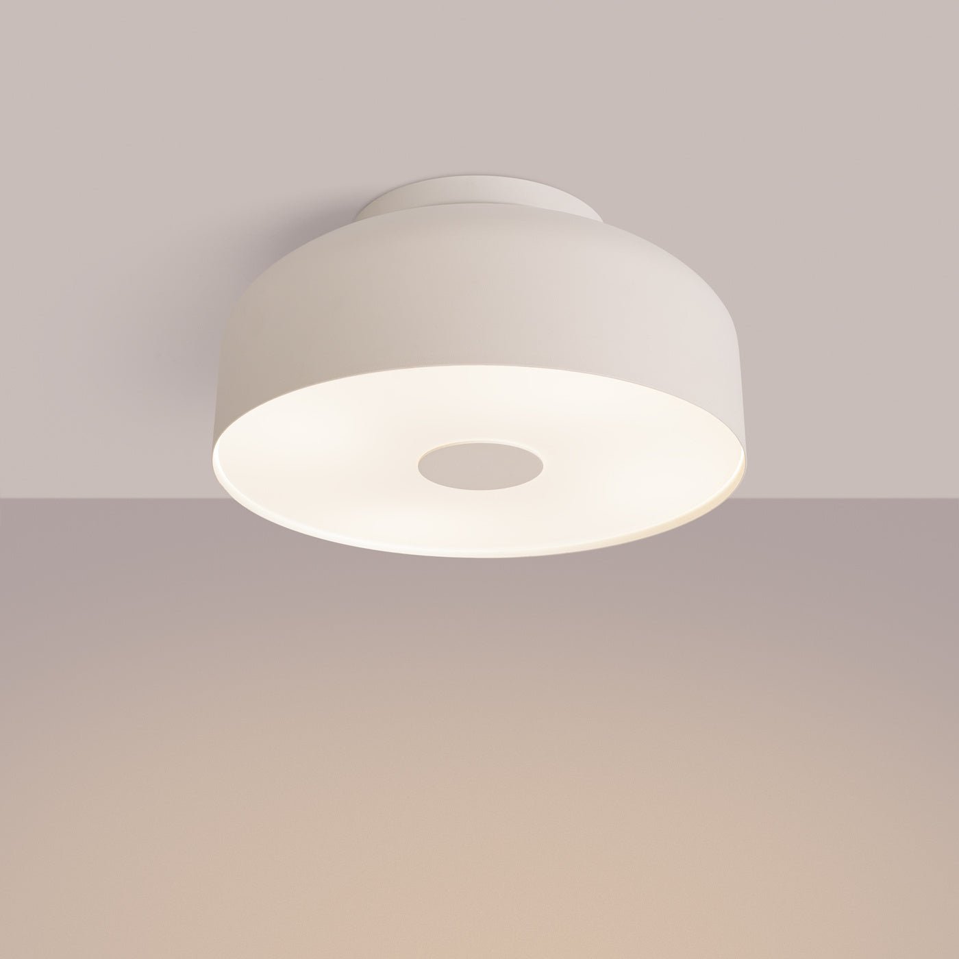 Plafond "OMIQ" – Deckenleuchte in Beige | Dexity Lichtdesign