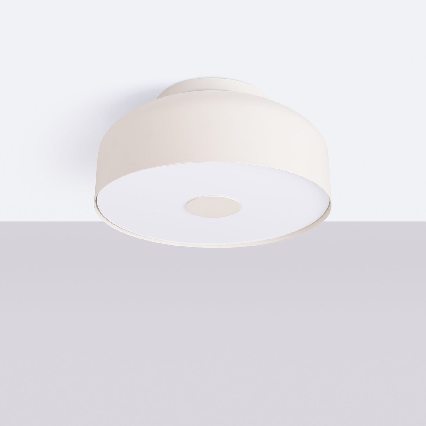 Plafond "OMIQ" – Deckenleuchte in Beige | Dexity Lichtdesign
