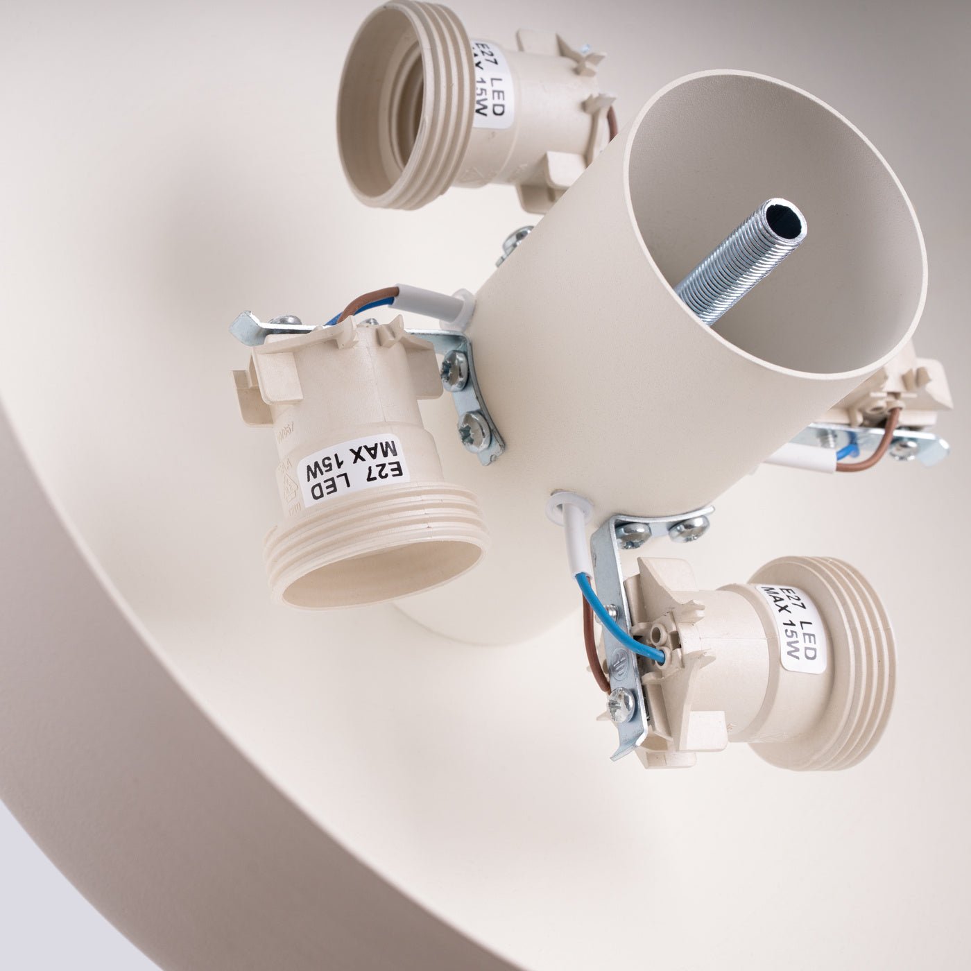 Plafond "OMIQ" – Deckenleuchte in Beige | Dexity Lichtdesign