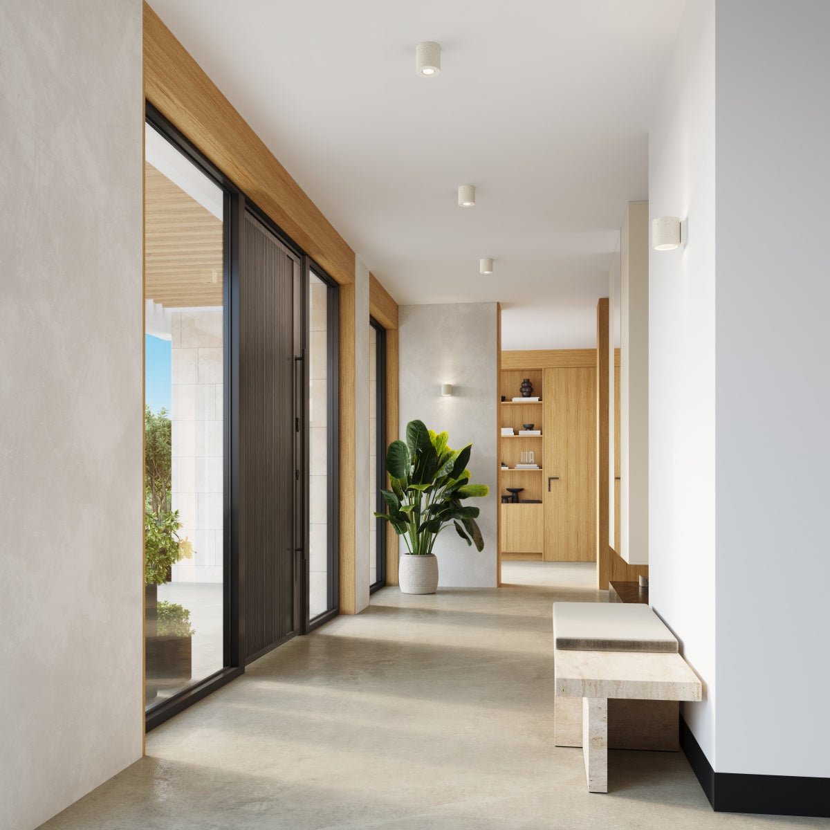 Plafond "ORBIS" – in Beige | Dexity Lichtdesign