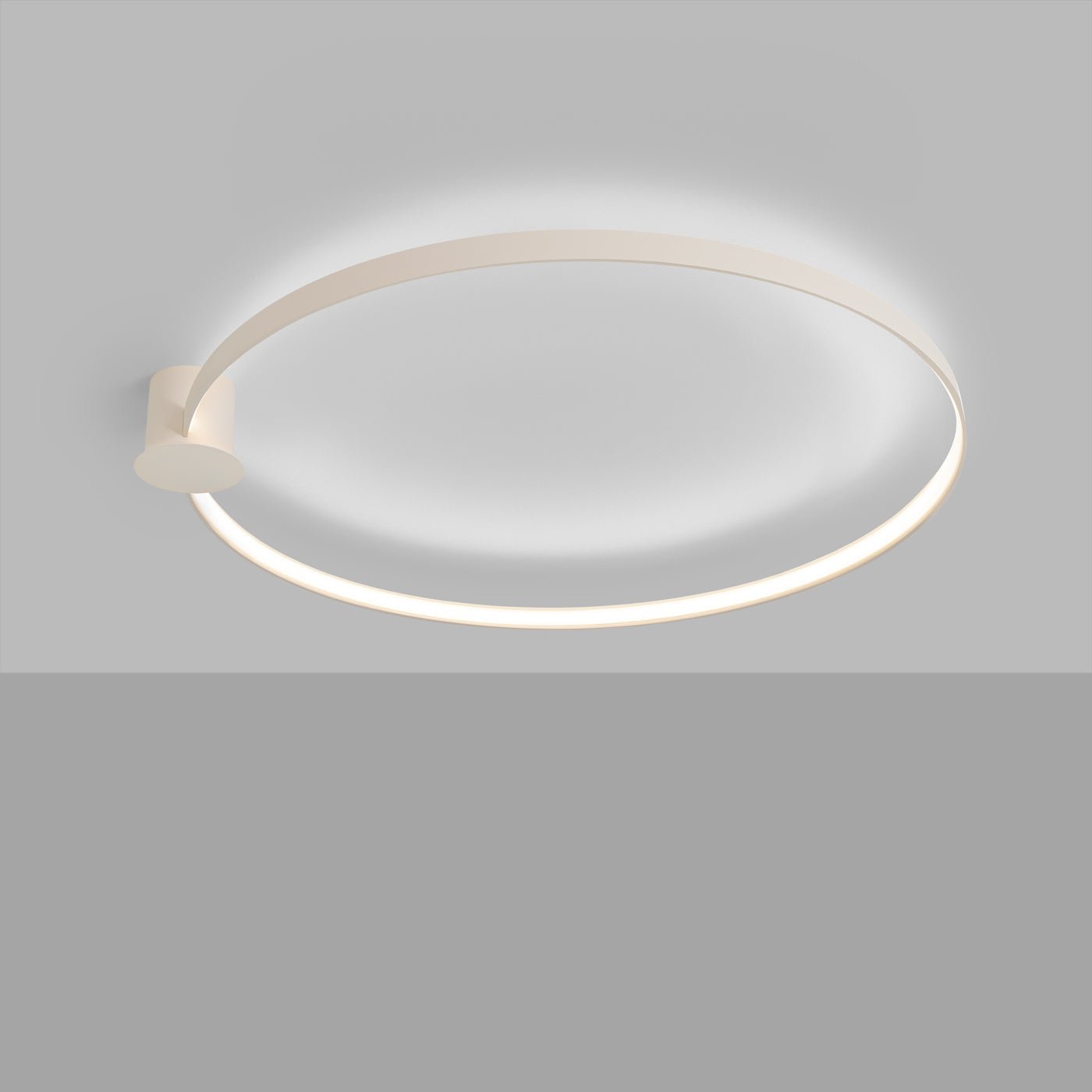 Plafond "RIO 110" 4000K – Deckenleuchte in Beige | Dexity Lichtdesign