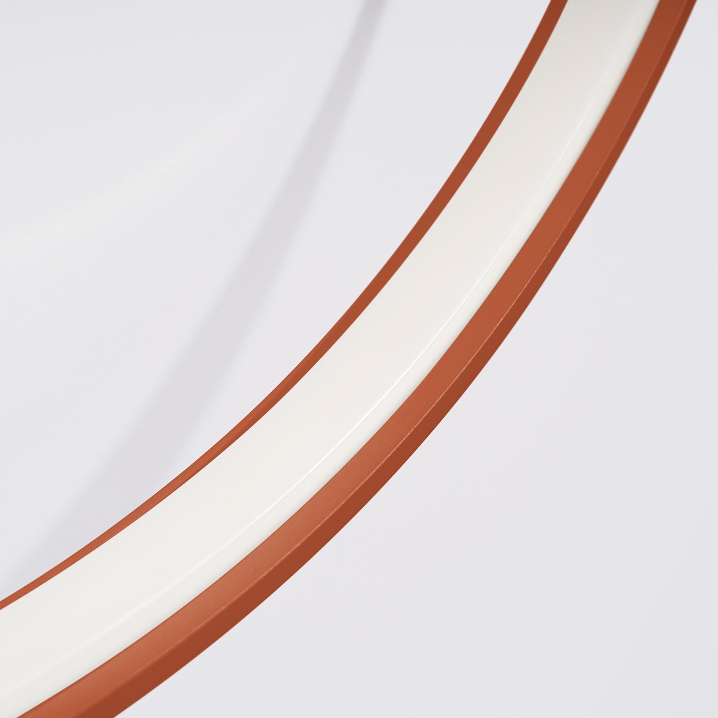 Plafond "RIO 78" 3000K – Deckenleuchte in Roter Ocker | Dexity Lichtdesign