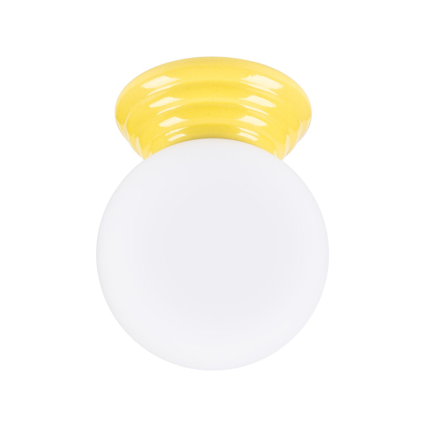 Plafond "ZORI" IP44 – in Gelb | Dexity Lichtdesign