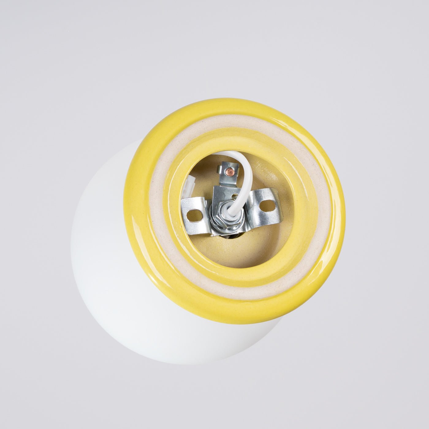 Plafond "ZORI" IP44 – in Gelb | Dexity Lichtdesign