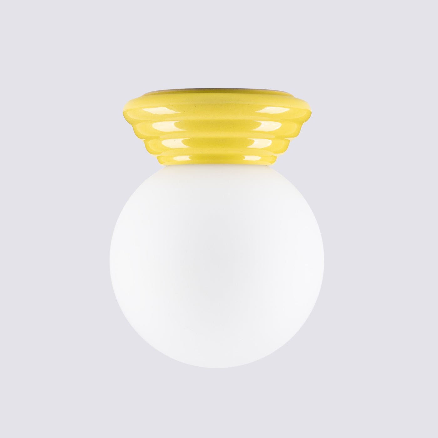 Plafond "ZORI" IP44 – in Gelb | Dexity Lichtdesign
