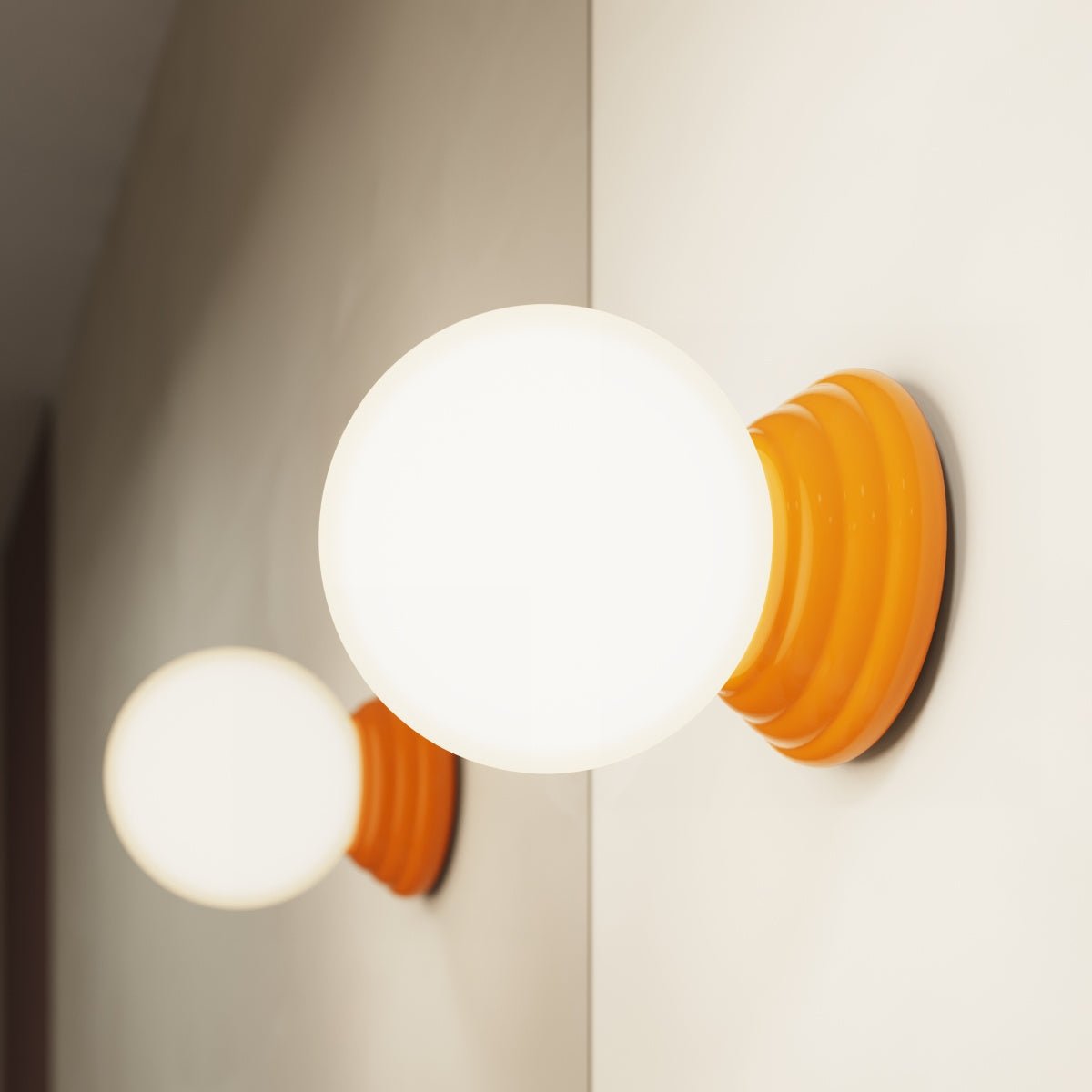 Plafond "ZORI" IP44 – in Orange | Dexity Lichtdesign