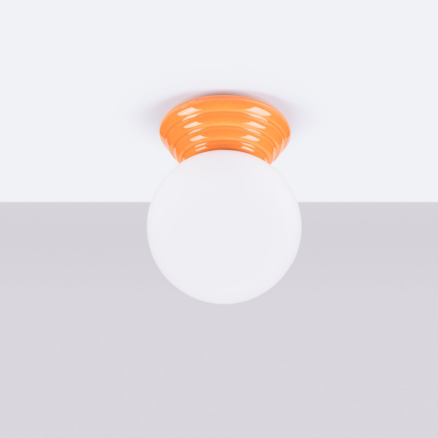 Plafond "ZORI" IP44 – in Orange | Dexity Lichtdesign
