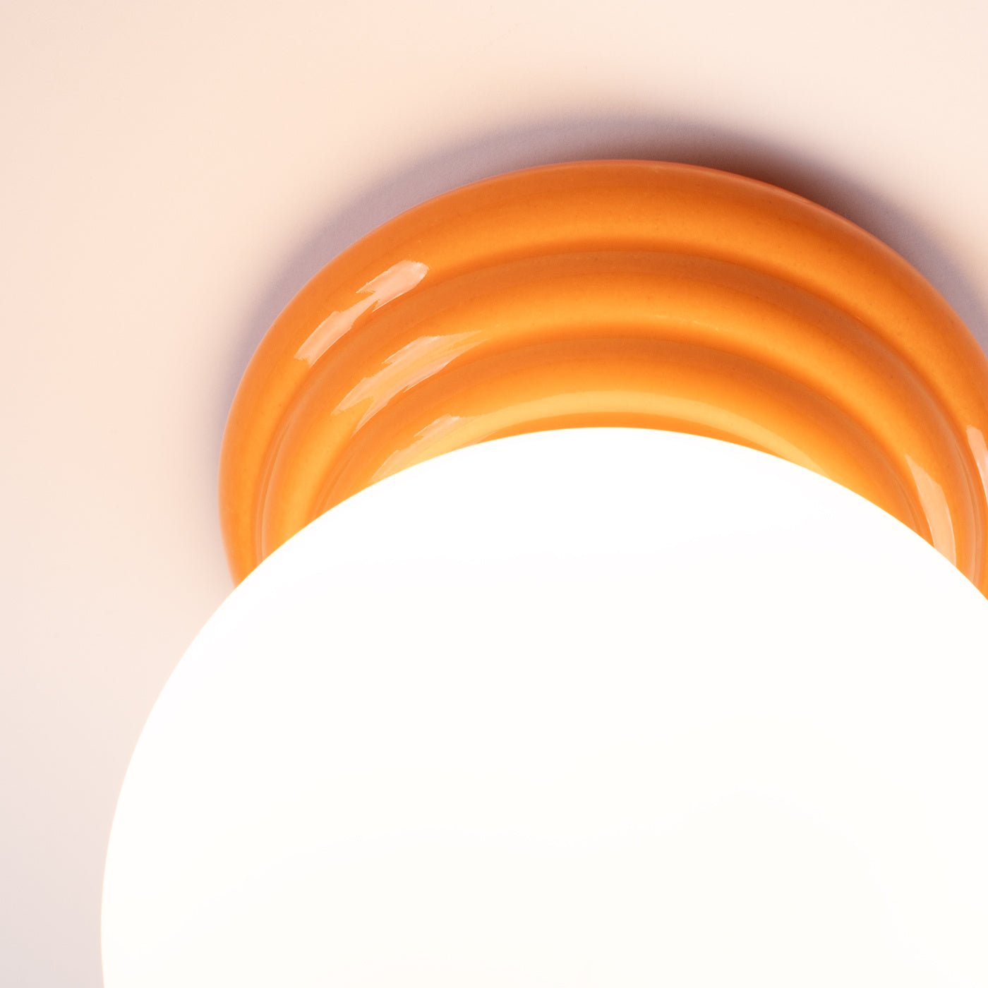 Plafond "ZORI" IP44 – in Orange | Dexity Lichtdesign