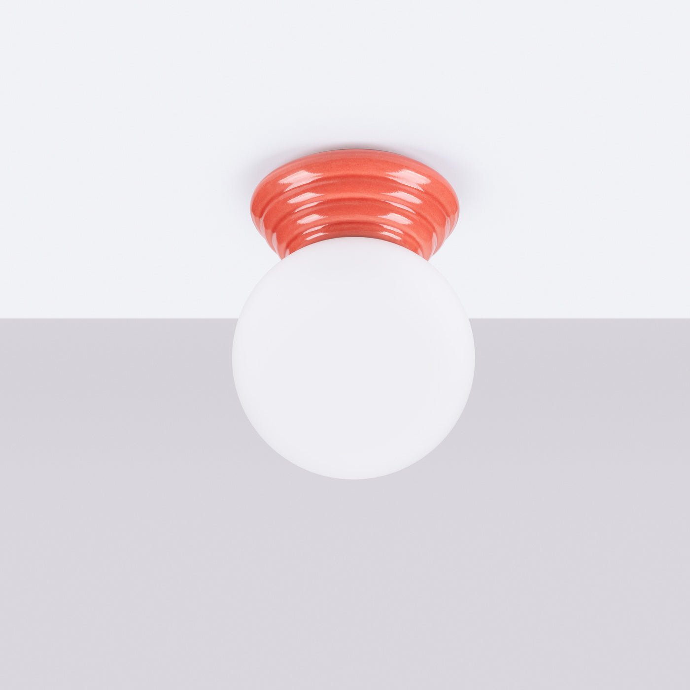 Plafond "ZORI" IP44 – in Apricot | Dexity Lichtdesign