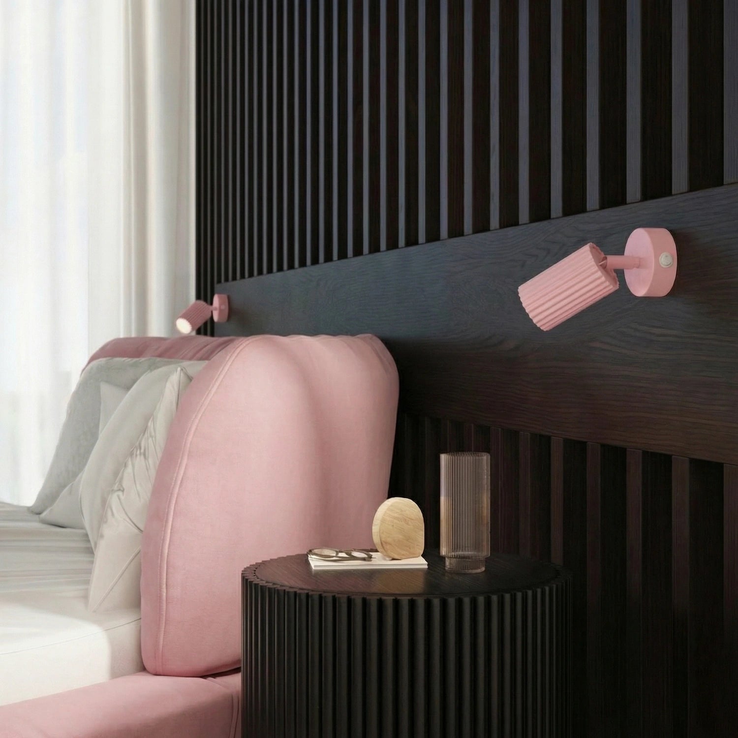 Wandleuchte "KARBON" mit Schalter