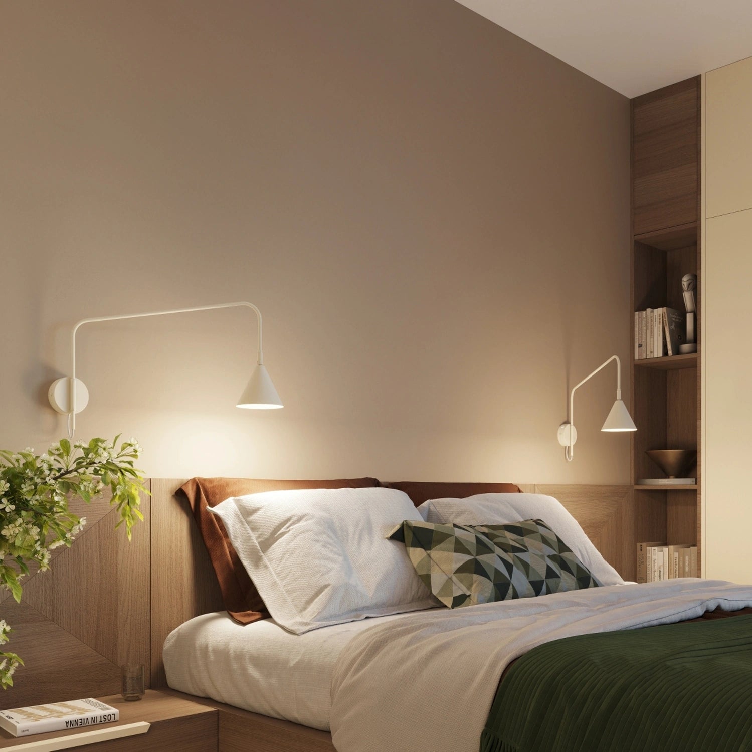 Wandleuchte "NOX 1" mit Schalter