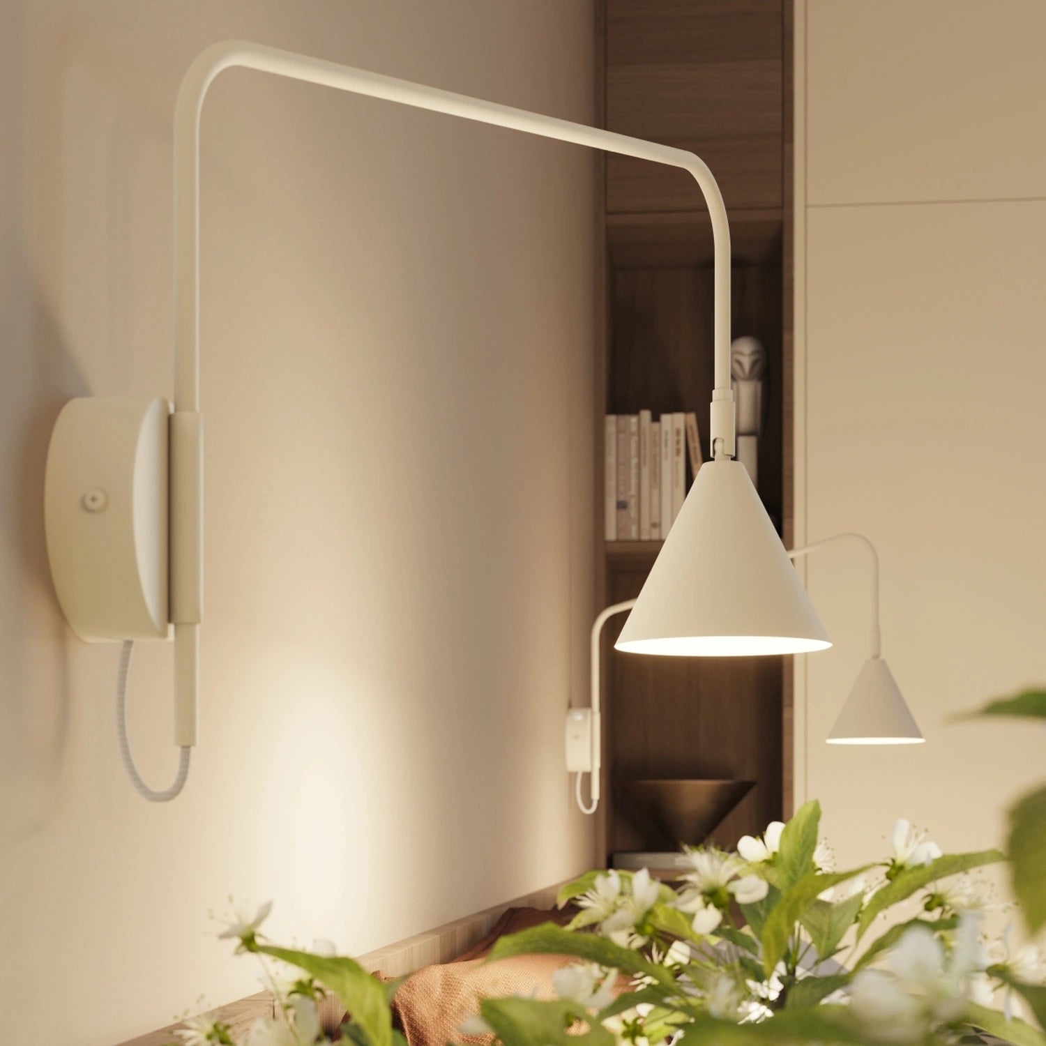 Wandleuchte "NOX 1" mit Schalter