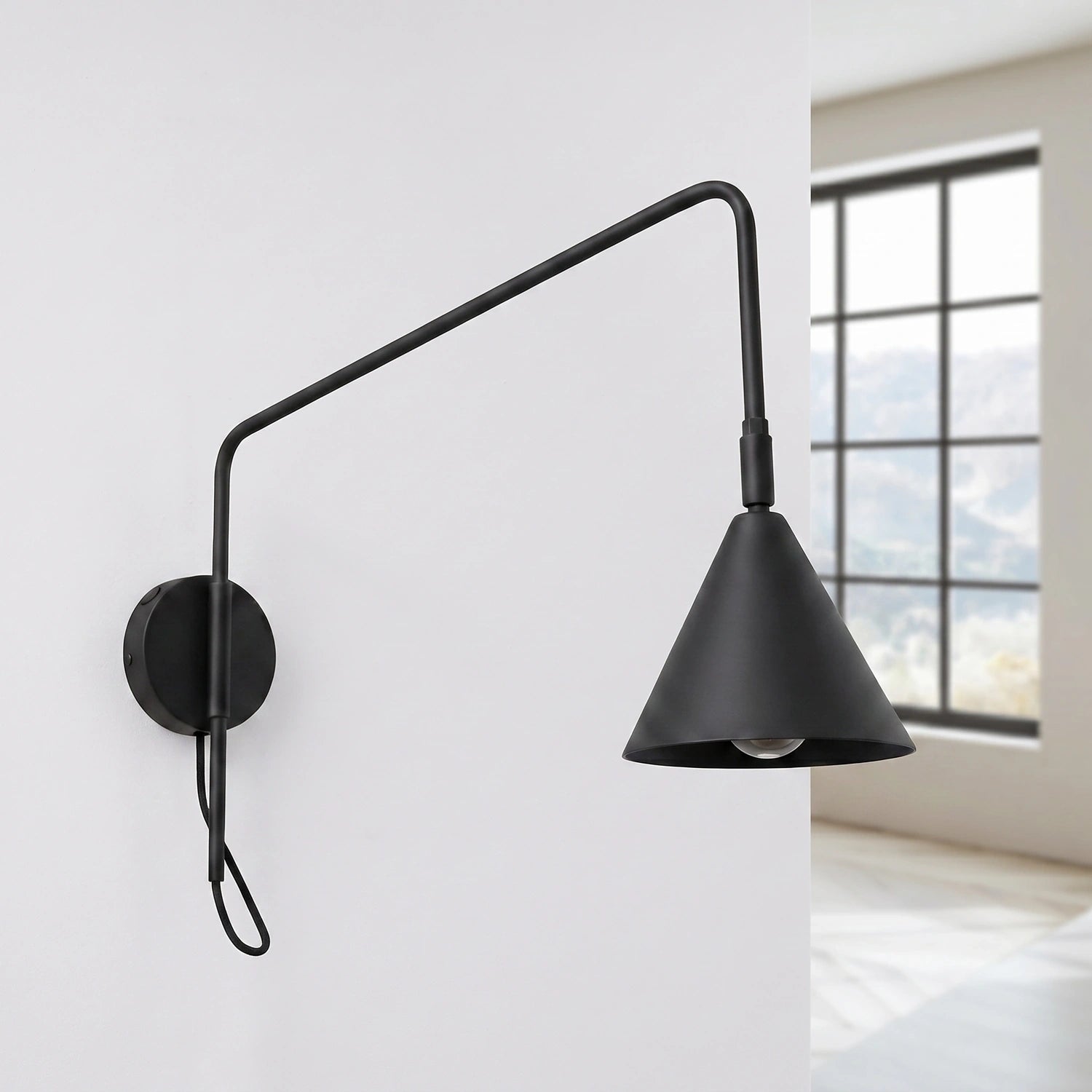 Wandleuchte "NOX 1" mit Schalter