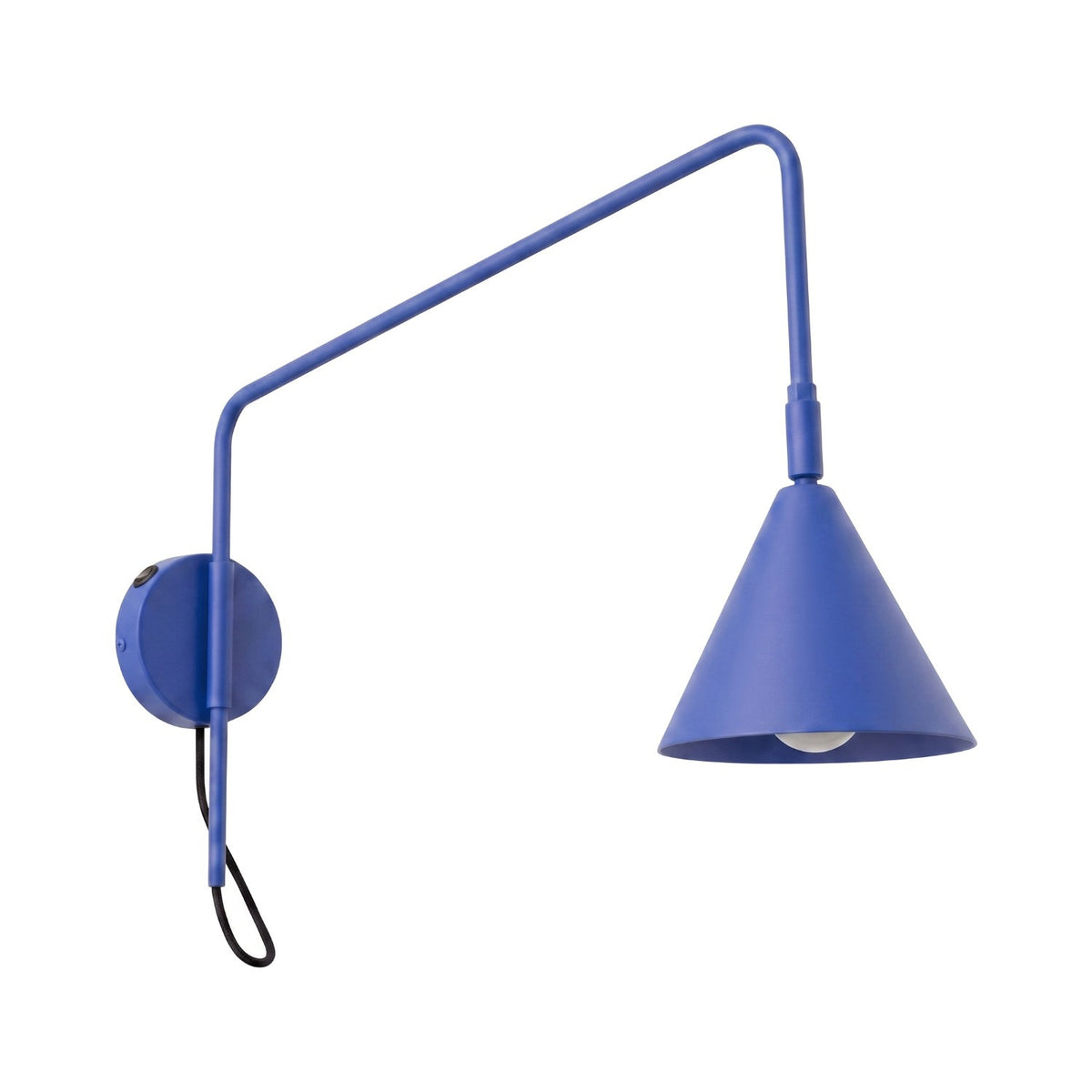 Wandleuchte "NOX 1" mit Wandanschluss und Schalter