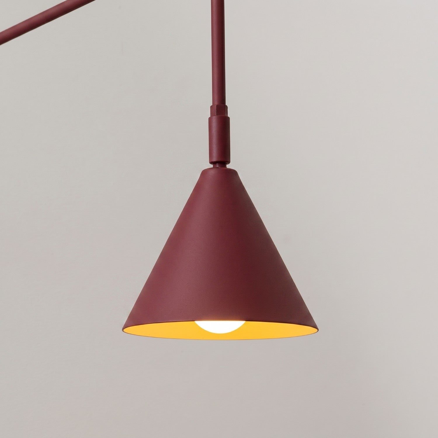 Wandleuchte "NOX" mit Stecker und Kabelschalter