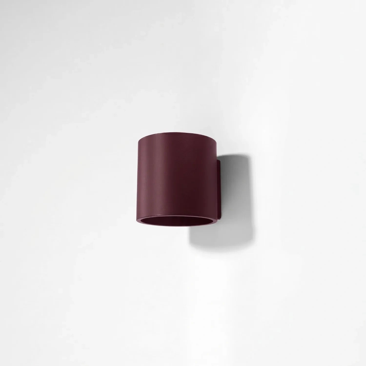 Wandleuchte "Orbis 1" – Wandlampen in Burgunderrot | Dexity Lichtdesign