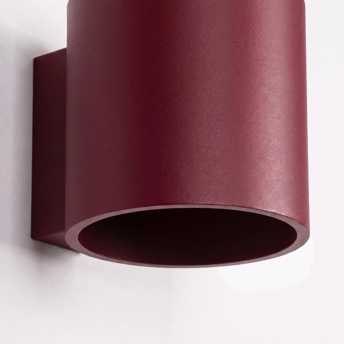 Wandleuchte "Orbis 1" – Wandlampen in Burgunderrot | Dexity Lichtdesign