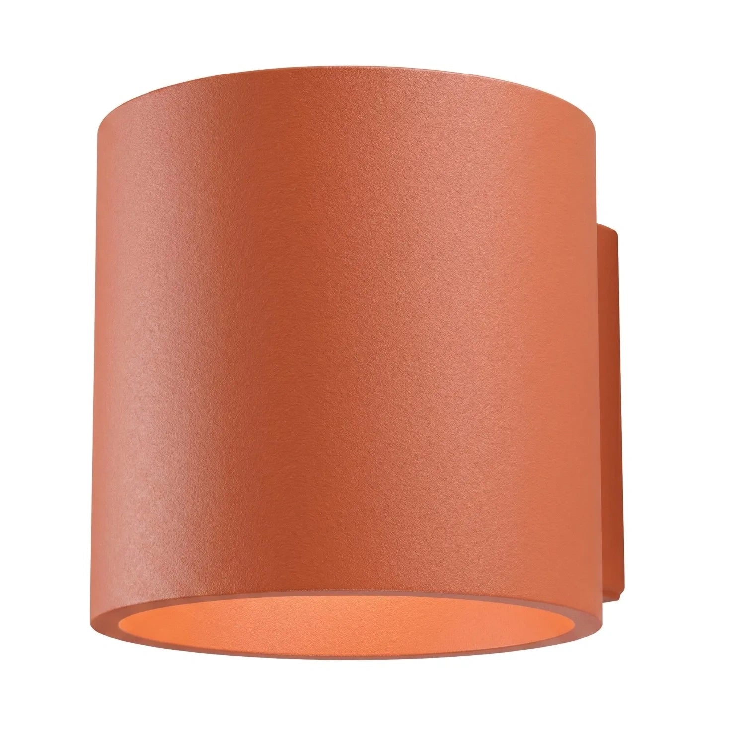 Wandleuchte "Orbis 1" – Wandlampen in Rotem Ocker | Dexity Lichtdesign