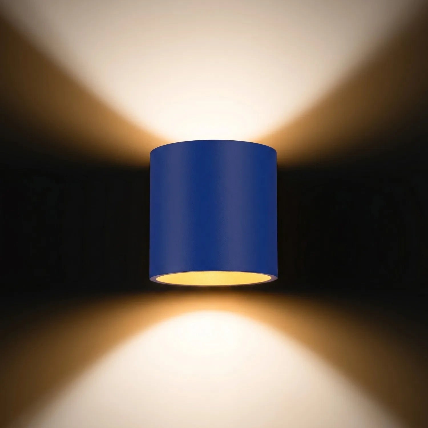 Wandleuchte "Orbis 1" – Wandlampen in Ultramarin | Dexity Lichtdesign