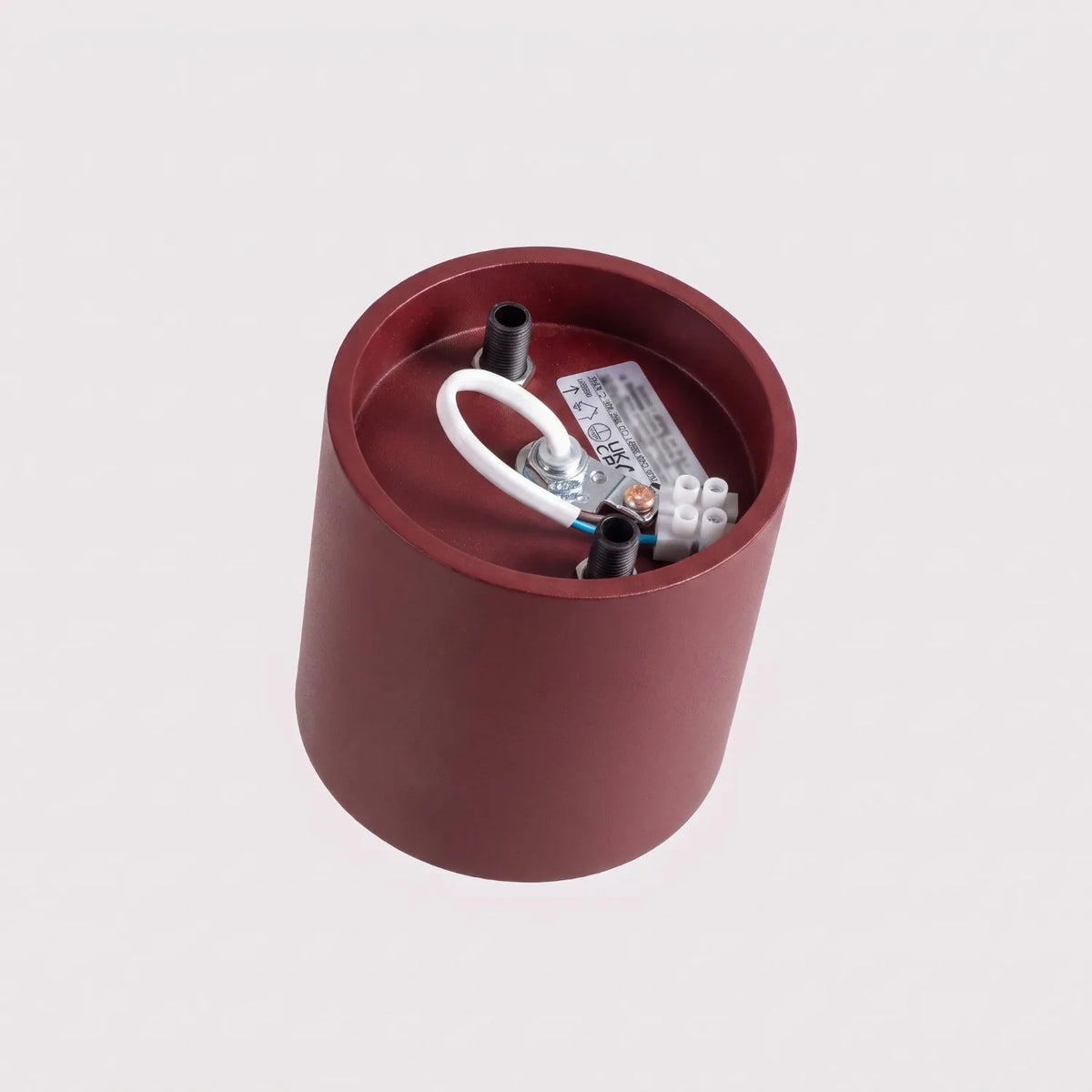 Deckenleuchte "Orbis 1" – Deckenlampen in Burgunderrot | Dexity Lichtdesign