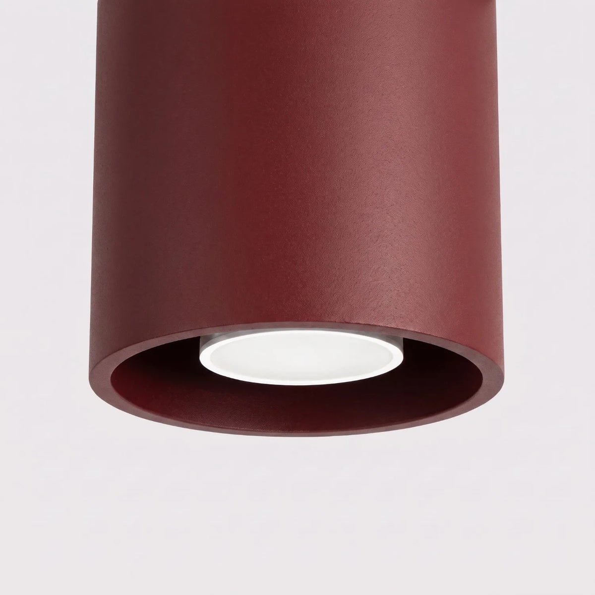 Deckenleuchte "Orbis 1" – Deckenlampen in Burgunderrot | Dexity Lichtdesign