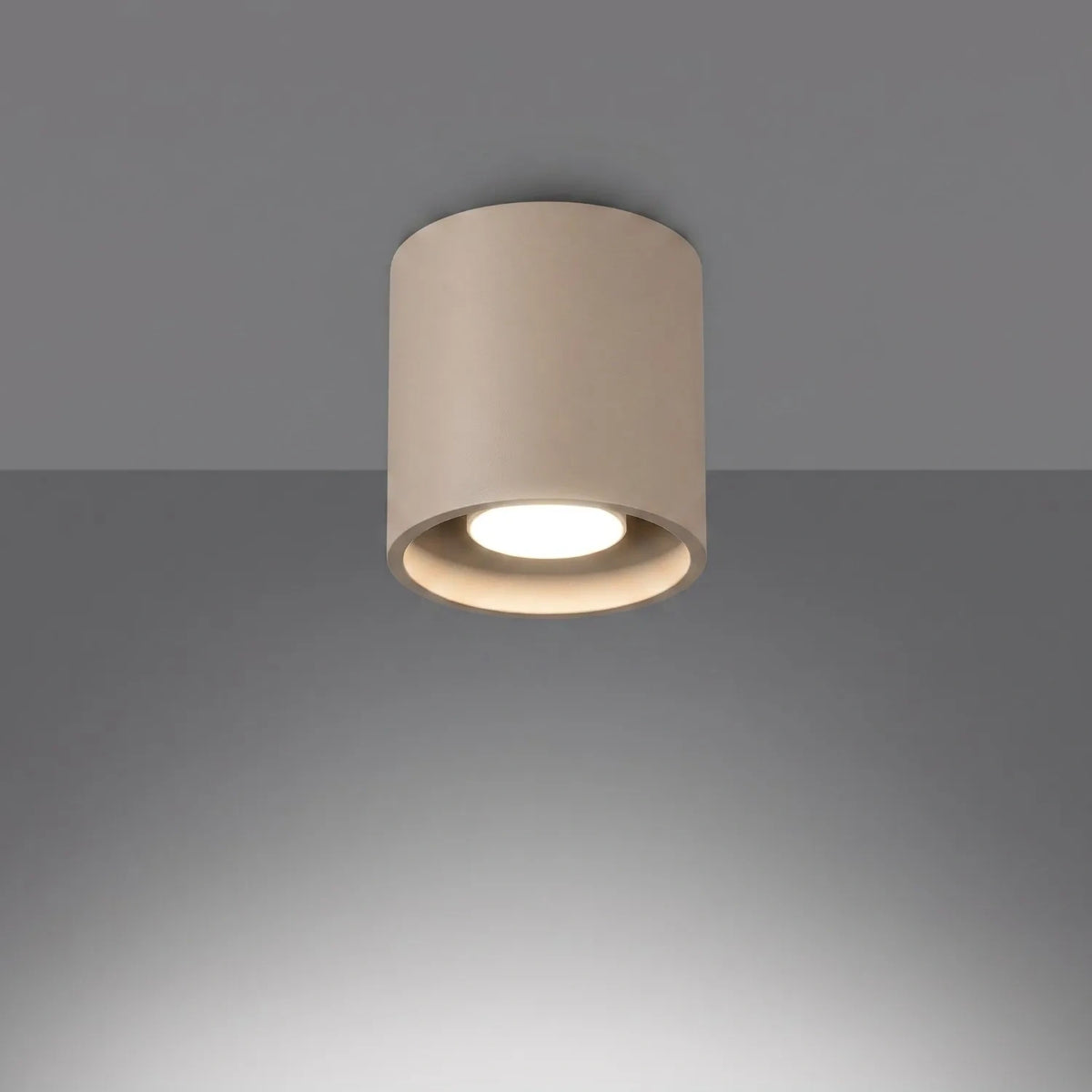 Deckenleuchte "Orbis 1" – Deckenlampen in Taupe | Dexity Lichtdesign