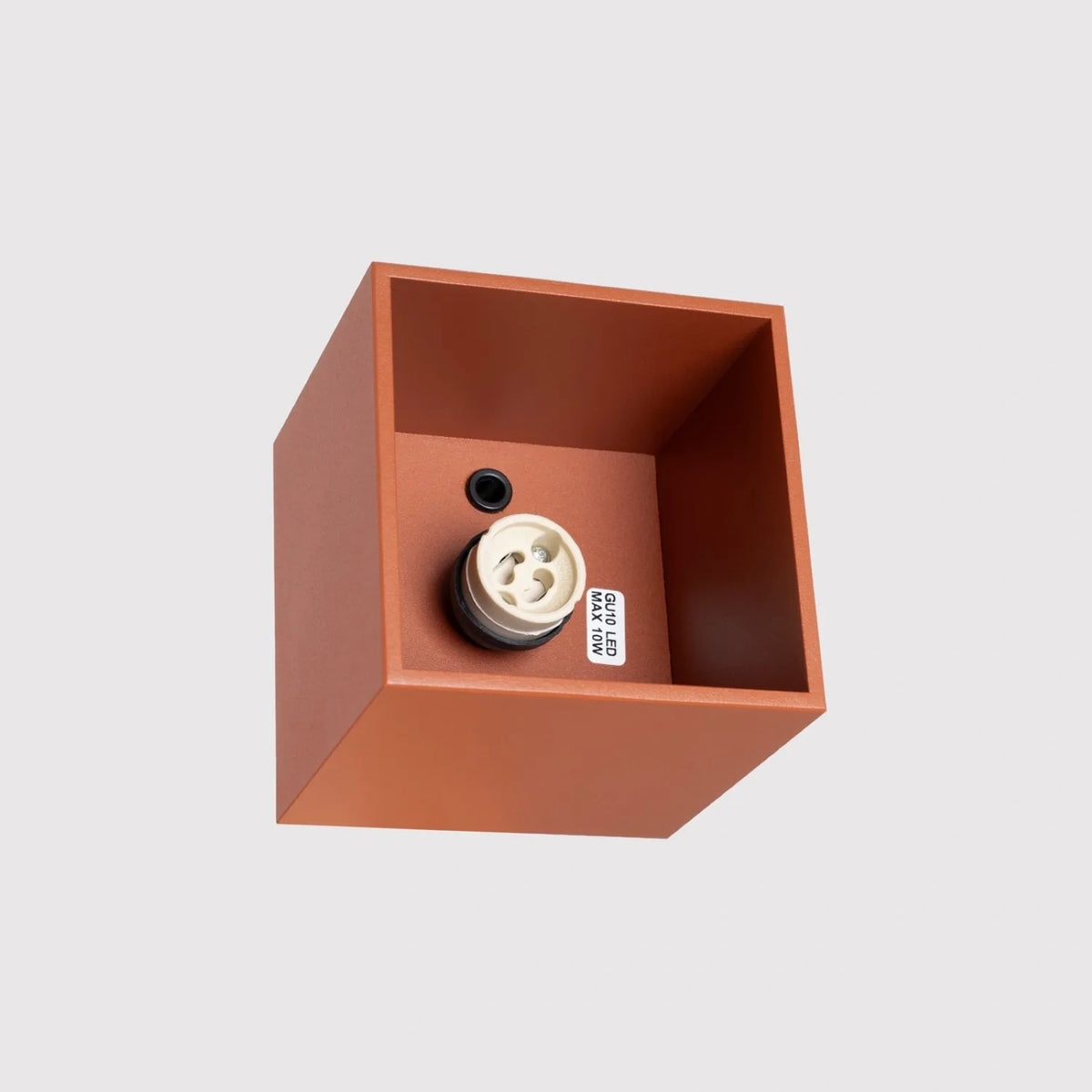 Deckenleuchte "QUAD 1" – Deckenlampen in Rotem Ocker | Dexity Lichtdesign