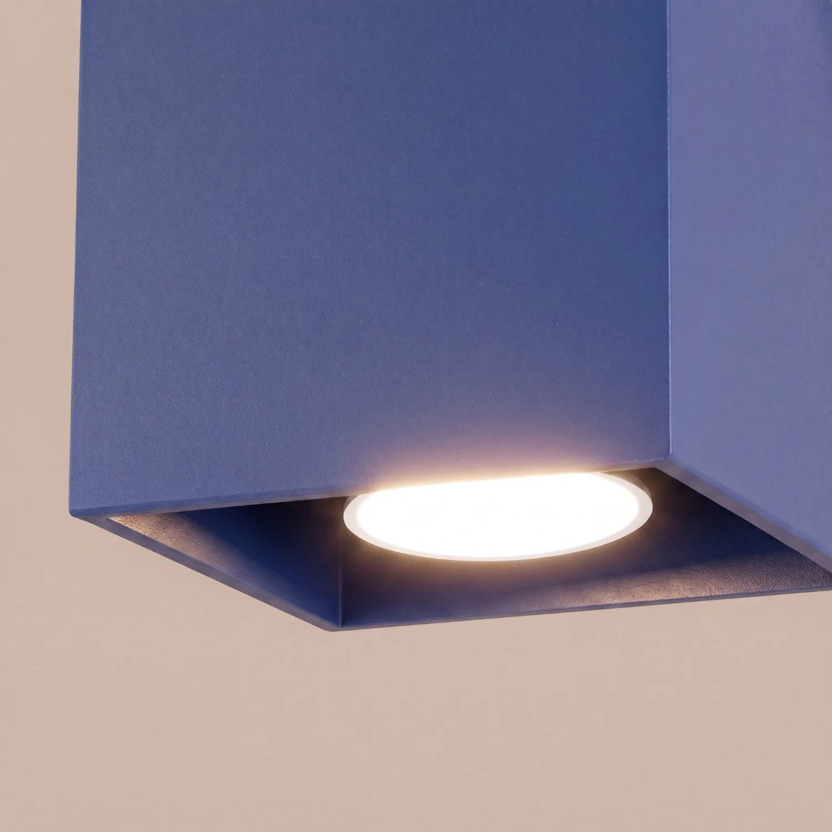 Deckenleuchte "QUAD 1" – Deckenlampen in Ultramarin | Dexity Lichtdesign