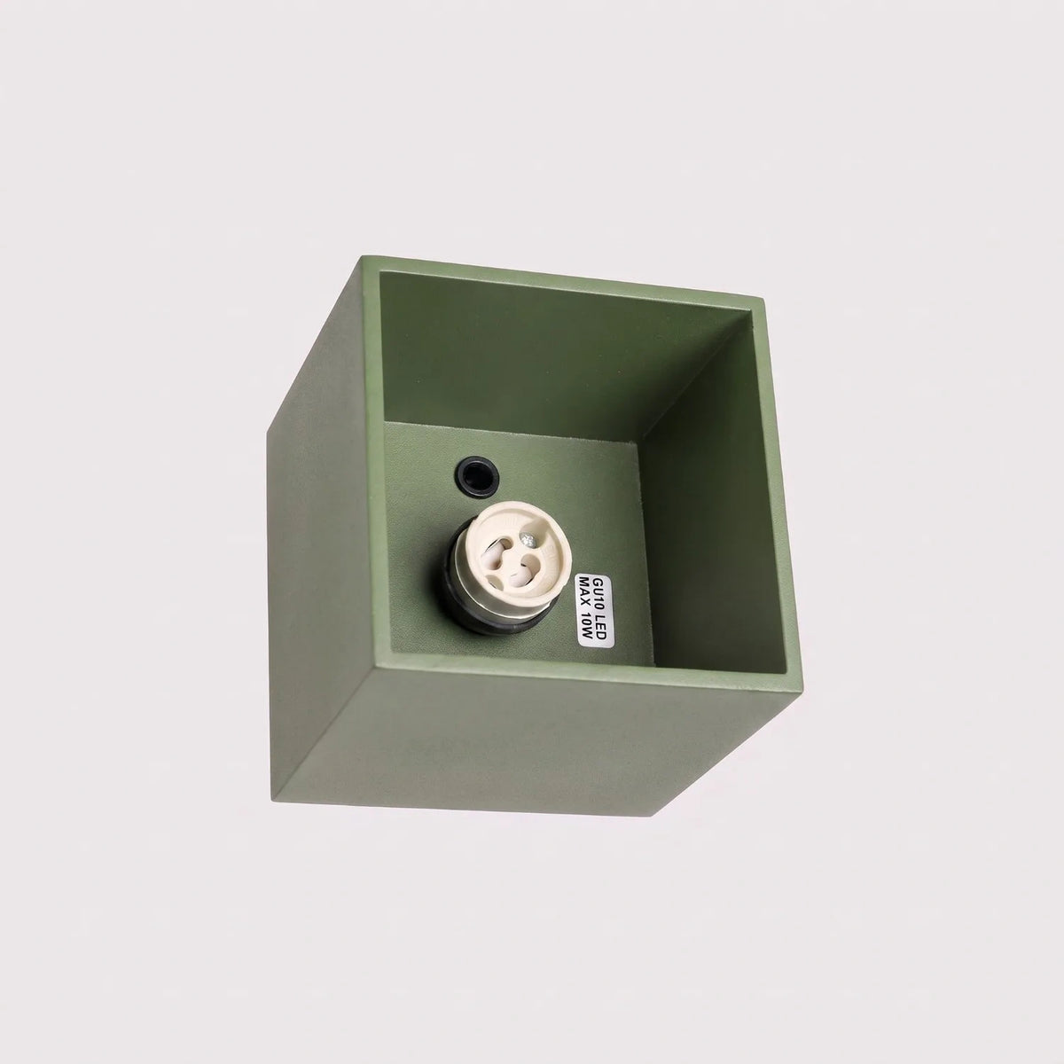 Deckenleuchte "QUAD 1" – Deckenlampen in Olivgrün | Dexity Lichtdesign