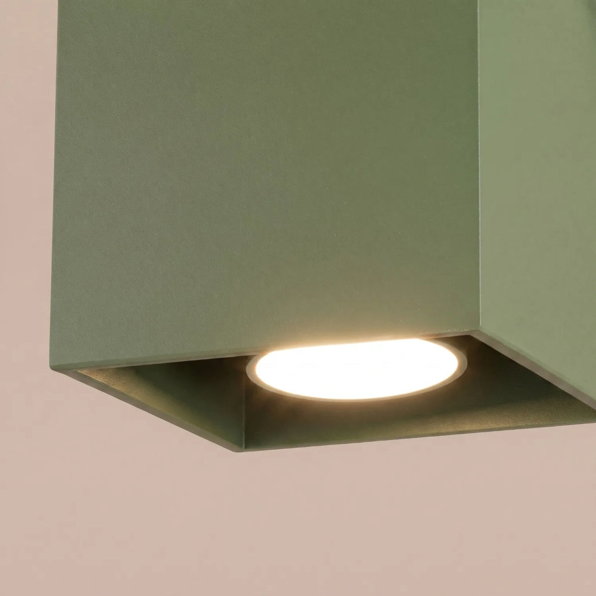 Deckenleuchte "QUAD 1" – Deckenlampen in Olivgrün | Dexity Lichtdesign