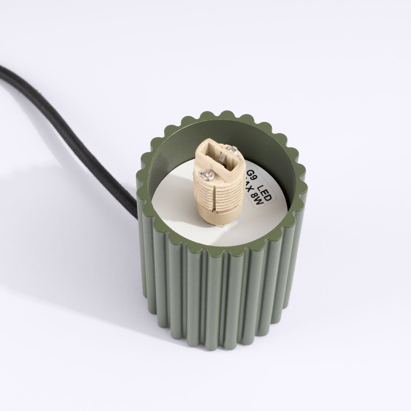 Tischlampe "HALO" – Schreibtischlampen in Olivgrün | Dexity Lichtdesign