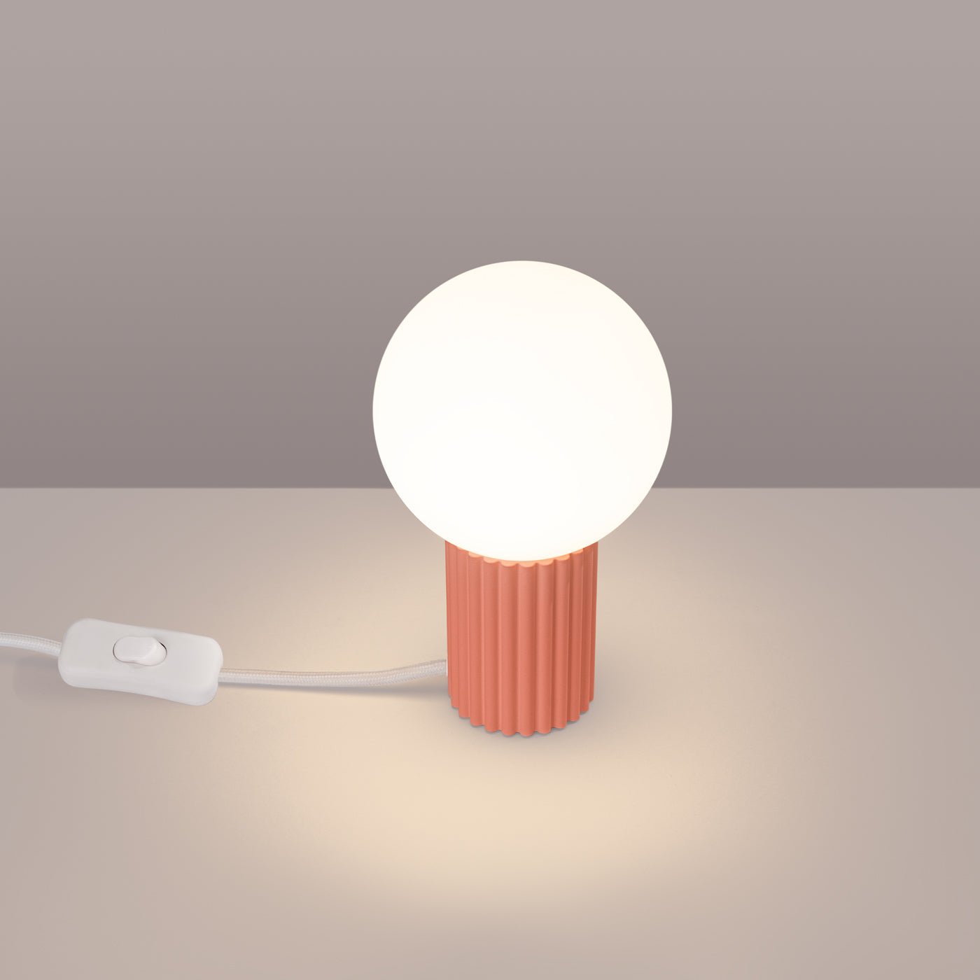 Tischlampe "HALO" – Schreibtischlampen in Apricot | Dexity Lichtdesign
